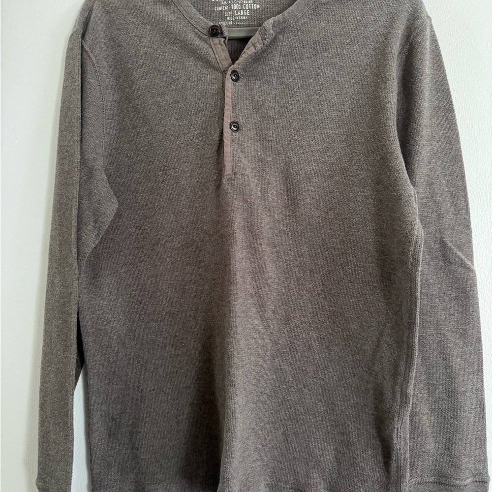 Men's J. Crew Casual Button Down Shirt - Gray